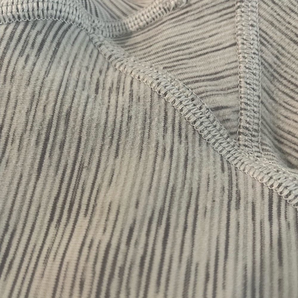 Lululemon Wunder Under Crop (High-Rise) *21" Size 6 Wee Are From Space / Blue - Picture 10 of 13